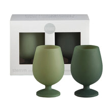 Load image into Gallery viewer, Silicone Wine Glasses 2 pack