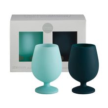 Load image into Gallery viewer, Silicone Wine Glasses 2 pack