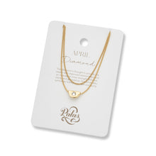 Load image into Gallery viewer, April Diamond Birthstone Necklace