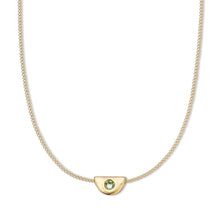 Load image into Gallery viewer, August Peridot Birthstone Necklace