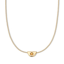 Load image into Gallery viewer, November Citrine Birthstone Necklace