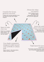 Load image into Gallery viewer, Sand Free Beach & Picnic Blanket