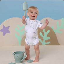Load image into Gallery viewer, Turtle Short Sleeve Organic Bodysuit