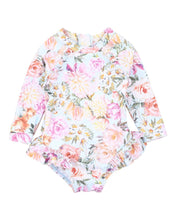 Load image into Gallery viewer, Evelyn Print LS Sun Suit