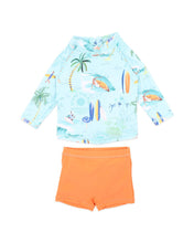Load image into Gallery viewer, Bodhi Rashie & Trunk Set