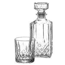 Load image into Gallery viewer, Whisky Decanter and Glass Set