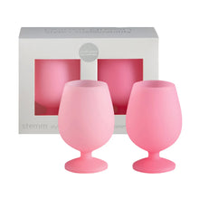 Load image into Gallery viewer, Silicone Wine Glasses 2 pack