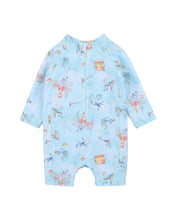 Load image into Gallery viewer, Flinn Print LS Sunsuit