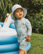 Load image into Gallery viewer, Flinn Print LS Sunsuit