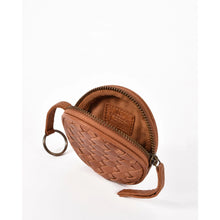 Load image into Gallery viewer, Creswell Leather Woven Coin Purse