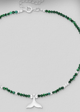 Load image into Gallery viewer, Kailani Whale-Tail Anklet
