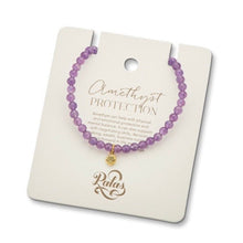 Load image into Gallery viewer, Amethyst Healing Gem Bracelet