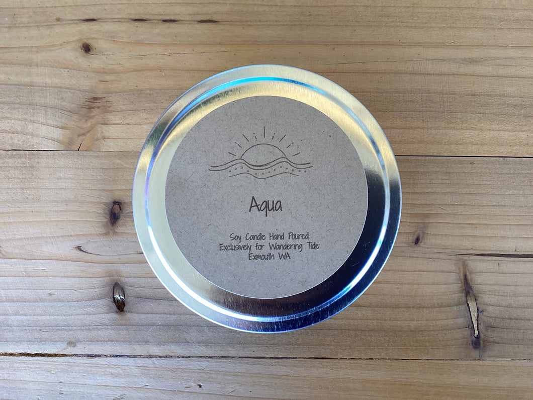 W+T Soy Candle Tins