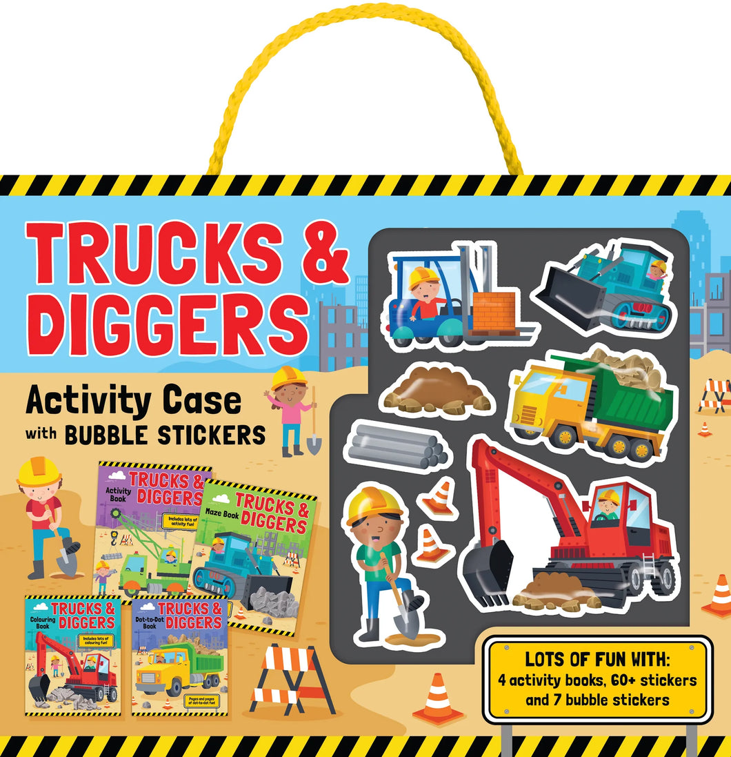 Trucks & Digger - Activity Case