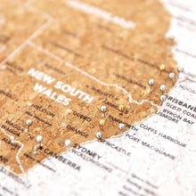 Load image into Gallery viewer, Travel Board Australia Map
