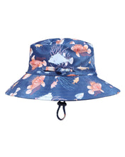 Load image into Gallery viewer, Aiden Blue Print Sun Hat
