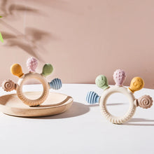 Load image into Gallery viewer, Silicone Baby Teether Ring
