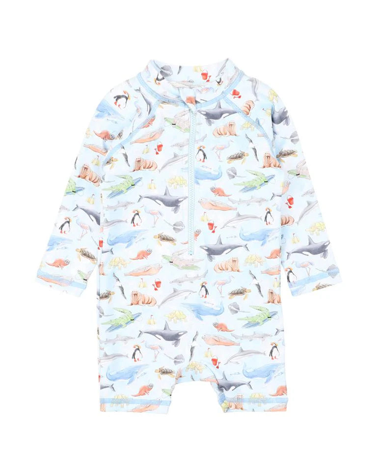 Marco Print LS Rash Suit