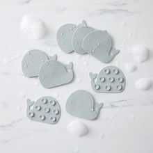 Load image into Gallery viewer, Baby Bath Anti-Slip Whale Pads Set of 8

