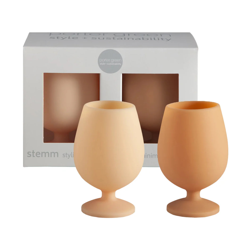 Silicone Wine Glasses 2 pack