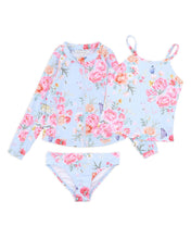 Load image into Gallery viewer, Bianca Blue 3 Piece Swim Set
