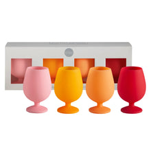 Load image into Gallery viewer, Silicone Wine Glasses 4 Pack
