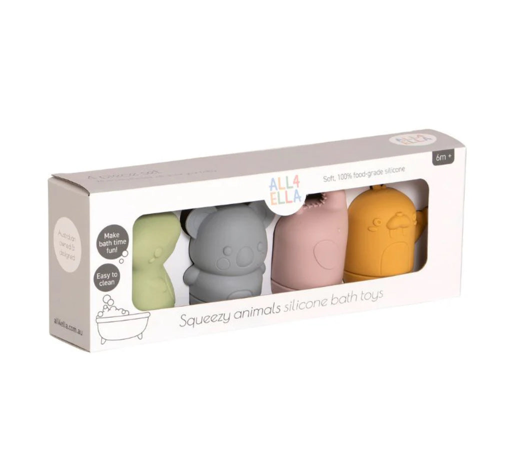 Squeeze Silicone Bath Toys