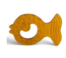 Load image into Gallery viewer, Natural Rubber Fish Teether
