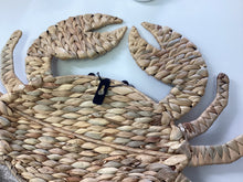 Load image into Gallery viewer, Woven Crab Wall Hanging
