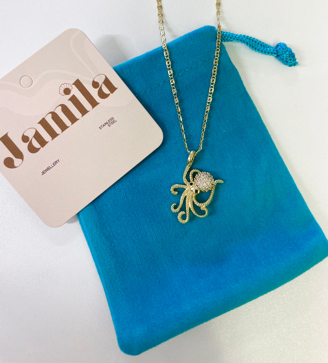 Octopus Necklace