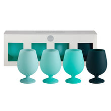 Load image into Gallery viewer, Silicone Wine Glasses 4 Pack
