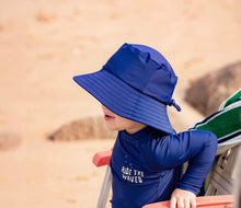 Load image into Gallery viewer, Navy Swim Hat
