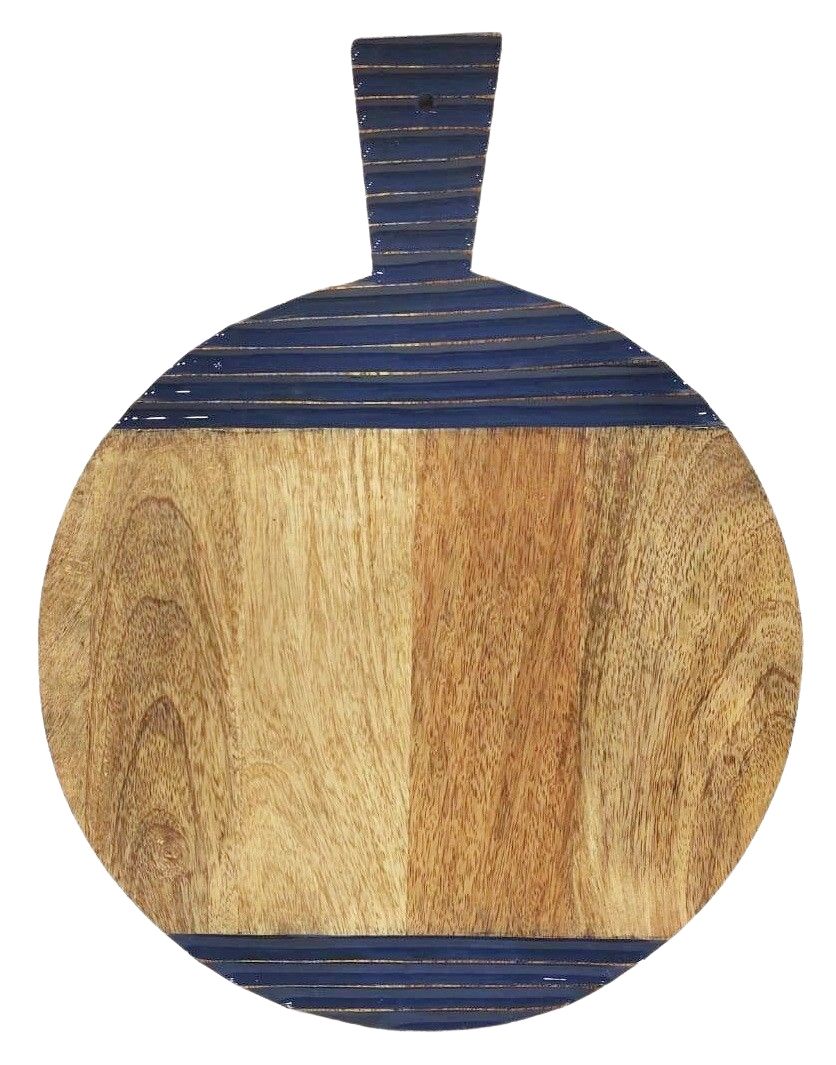 Blue Ripple Serving Board