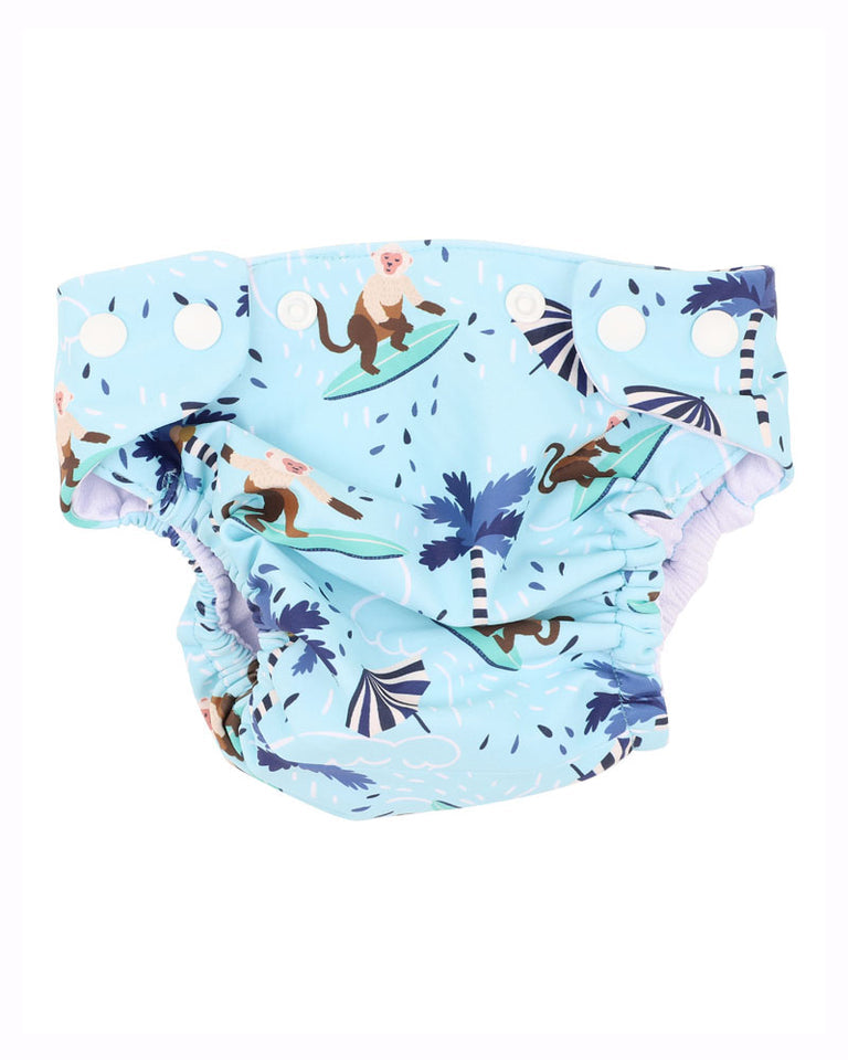 Riley Aqua Nappy