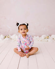 Load image into Gallery viewer, Summer Blooms Swim Rashie LS
