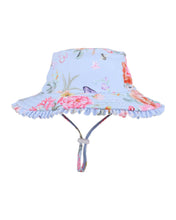 Load image into Gallery viewer, Bianca Blue Swim Sun Hat
