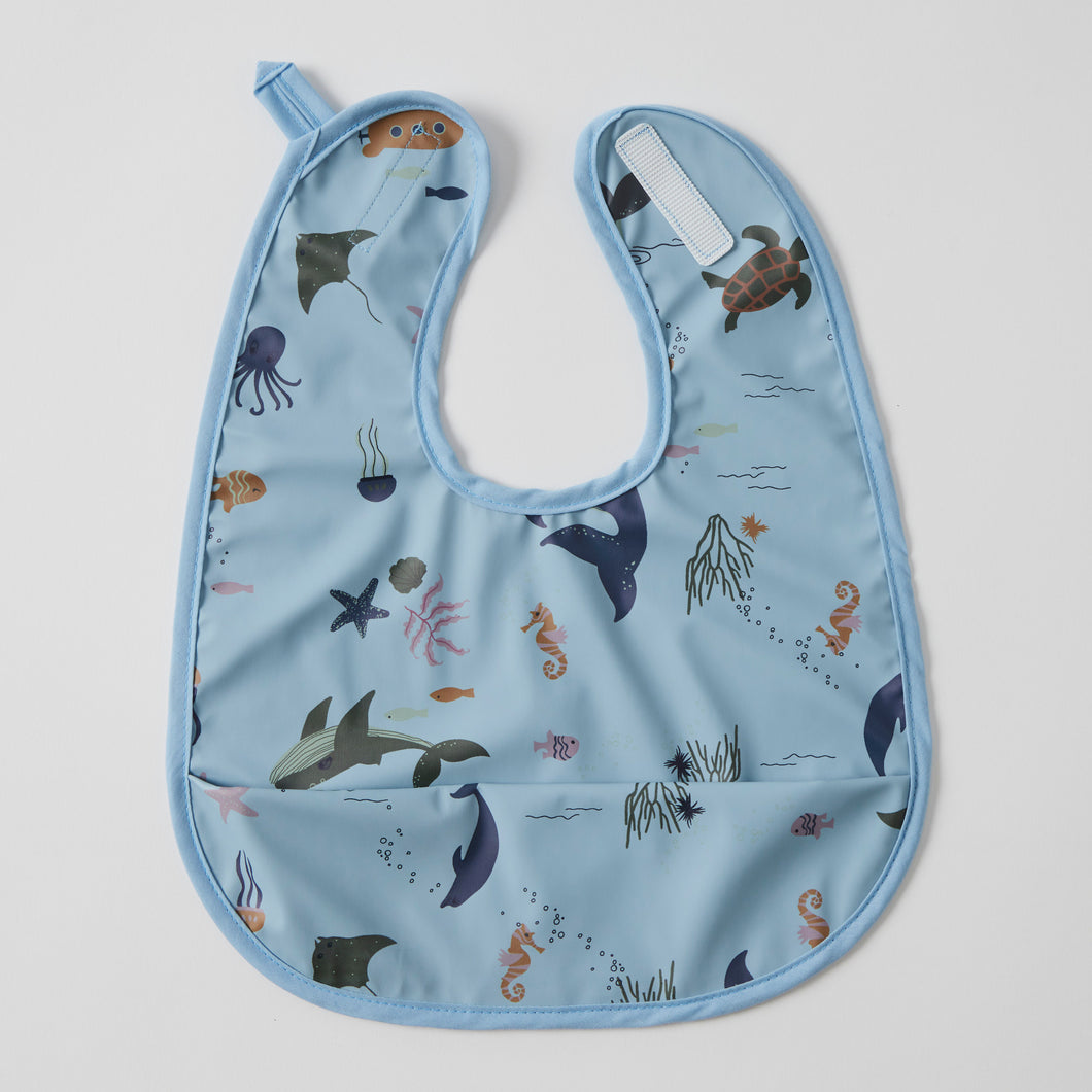 Traditional Bib Ocean Theme