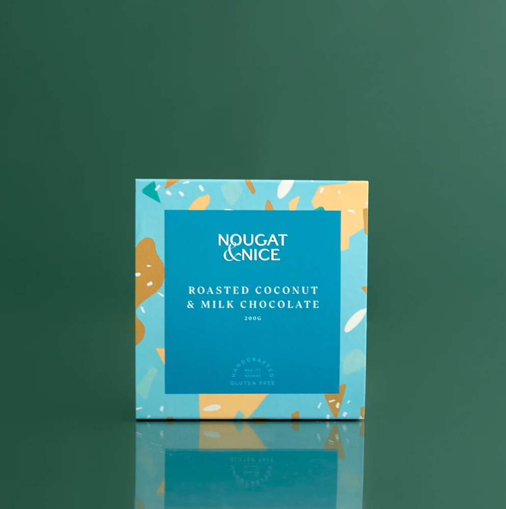 Roasted Coconut & Milk Chocolate Nougat