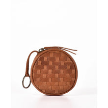 Load image into Gallery viewer, Creswell Leather Woven Coin Purse

